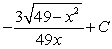 <strong>Use a table of integrals with forms involving to find </strong> A) B) C) D) E)