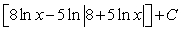 <strong>Use a table of integrals to find the indefinite integral .</strong> A) B) C) D) E)