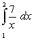 <strong>Approximate the definite integral by hand, using the Trapezoidal Rule with trapezoids. Round answer to three decimal places. </strong> A)19.517 B)6.192 C)3.096 D)4.879 E)24.767