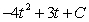 <strong>Find the indefinite integral and check the result by differentiation. </strong> A) B) C) D) E)none of the above