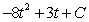 <strong>Find the indefinite integral and check the result by differentiation. </strong> A) B) C) D) E)none of the above
