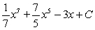 <strong>Evaluate the integral .</strong> A) B) C) D) E)
