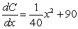 <strong>Find the cost function for the marginal cost and fixed cost of (for x = 0).</strong> A) B) C) D) E)
