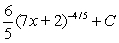 <strong>Evaluate the integral </strong> A) B) C) D) E)