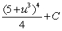<strong>Find the indefinite integral of the following function and check the result by differentiation. </strong> A) B) C) D) E)none of the above