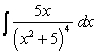 <strong>Find the indefinite integral of the following function and check the result by differentiation. </strong> A) B) C) D) E)