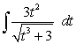 <strong>Find the indefinite integral of the following function and check the result by differentiation. </strong> A) B) C) D) E)