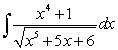 <strong>Use formal substitution to find the indefinite integral .</strong> A) B) C) D) E)