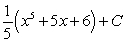 <strong>Use formal substitution to find the indefinite integral .</strong> A) B) C) D) E)