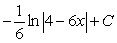 <strong>Use the Log Rule to find the indefinite integral for .</strong> A) B) C) D) E)