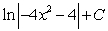 <strong>Find the indefinite integral. </strong> A) B) C) D) E)