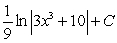 <strong>Find the indefinite integral. </strong> A) B) C) D)integral does not exist E)none of the above
