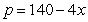 <strong>The demand function for a product is , where p is the number of dollars and x is the number of units. If the equilibrium price is , what is the consumer's surplus?</strong> A)$ B)$ C)$ D)$ E)$