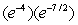 <strong>Use the properties of exponents to simplify the expression .</strong> A) B) C) D) E)