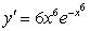 <strong>Find the derivative of the following function. </strong> A) B) C) D) E)
