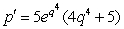 <strong>Find the derivative of the following function. </strong> A) B) C) D) E)