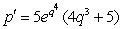 <strong>Find the derivative of the following function. </strong> A) B) C) D) E)