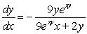 <strong>Use implicit differentiation to find . </strong> A) B) C) D) E)