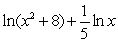 <strong>Use the properties of logarithms to write the expression as a sum, difference, or multiple of logarithms.</strong> A) B) C) D) E)