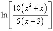 <strong>Write the expression as the logarithm of a single quantity.</strong> A) B) C) D) E)