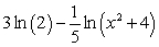 <strong>Write the expression as the logarithm of a single quantity.</strong> A) B) C) D) E)