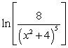 <strong>Write the expression as the logarithm of a single quantity.</strong> A) B) C) D) E)