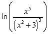 <strong>Write the following expression as a logarithm of a single quantity. </strong> A) B) C) D) E)none of the above