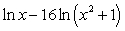 <strong>Write the following expression as a logarithm of a single quantity. </strong> A) B) C) D) E)