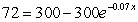 <strong>Solve the exponential equation. Give the answer correct to 3 decimal places. </strong> A)-0.274 B)20.387 C)3.921 D)-20.387 E)-3.073