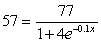 <strong>Solve the exponential equation. Give the answer correct to 3 decimal places. </strong> A)-2.434 B)-0.877 C)5.315 D)-0.532 E)24.336