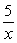 <strong>Find the derivative of the following function. </strong> A) B) C) D) E)