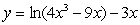 <strong>Find the derivative of the following function. </strong> A) B) C) D) E)