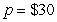 <strong>p is in dollars and q is the number of units. Find the elasticity of the demand function at the price .</strong> A)-75.00 B)1.00 C)75.00 D)-1.25 E)1.25