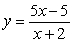 <strong>Find any vertical asymptotes for the given function. </strong> A) B) C) D) E)no vertical asymptotes