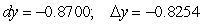 <strong>Compare dy and for at x = 2 with dx = -0.07. Give your answers to four decimal places.</strong> A) B) C) D) E)