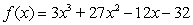 <strong>Find the second derivative for the function and solve the equation .</strong> A)-3 B)3 C)0 D)32 E)12