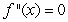 <strong>Find the second derivative for the function and solve the equation .</strong> A)0 B)3 C)no solution D)-3 E)