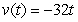 <strong>A brick becomes dislodged from the Empire State Building (at a height of 1175 feet) and falls to the sidewalk below. Write the position s(t), velocity v(t), and acceleration a(t) as functions of time.</strong> A) ; ; B) ; ; C) ; ; D) ; ; E) ; ;