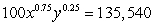 <strong>Let x represent the units of labor and y the capital invested in a manufacturing process. When 135,540 units are produced, the relationship between labor and capital can be modeled by . Find the rate of change of y with respect to x when .</strong> A)-2 B)0 C)3 D)-7 E)5