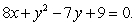 <strong>Find dy/dx for the following equation: </strong> A) B) C) D) E)