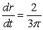 <strong>Volume and radius. Suppose that air is being pumped into a spherical balloon at a rate of At what rate is the radius of the balloon increasing when the radius is 3 in.?</strong> A) B) C) D) E)