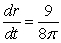 <strong>Volume and radius. Suppose that air is being pumped into a spherical balloon at a rate of At what rate is the radius of the balloon increasing when the radius is 3 in.?</strong> A) B) C) D) E)