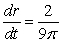 <strong>Volume and radius. Suppose that air is being pumped into a spherical balloon at a rate of At what rate is the radius of the balloon increasing when the radius is 3 in.?</strong> A) B) C) D) E)