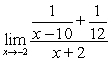 <strong>Complete the table and use the result to estimate the limit. </strong> A)0.123056 B)0.103056 C)-0.136944 D)-0.006944 E)-0.116944