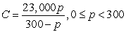<strong>The cost (in dollars) of removing of the pollutants from the water in a small lake is given by . Evaluate .</strong> A) B) C) D) E)