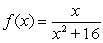 <strong>Find the x-values (if any) at which the function is not continuous. Which of the discontinuities are removable?</strong> A)4 and -4, not removable B)continuous everywhere C)4 and -4, removable D)discontinuous everywhere E)none of the above