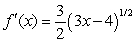 <strong>Find the derivative of the following function using the limiting process. </strong> A) B) C) D) E)either B or D