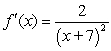<strong>Find the derivative of the following function using the limiting process. </strong> A) B) C) D) E)none of the above