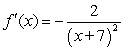 <strong>Find the derivative of the following function using the limiting process. </strong> A) B) C) D) E)none of the above