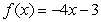 <strong>Identify a function that has the given characteristics and then sketch the function. </strong> A) B) C) D) E)